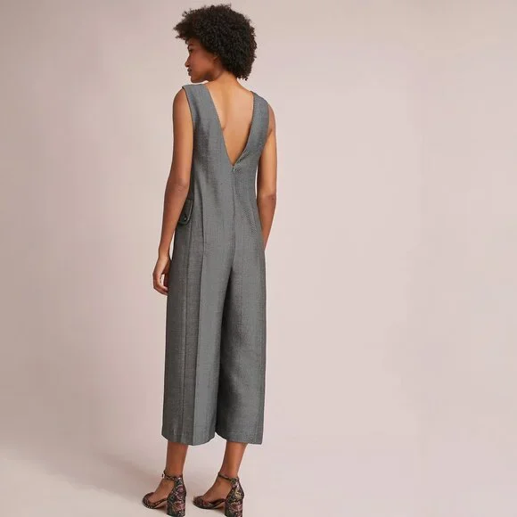 NWOT Anthropologie Cartonnier Oxford Jumpsuit - Picture 3 of 6
